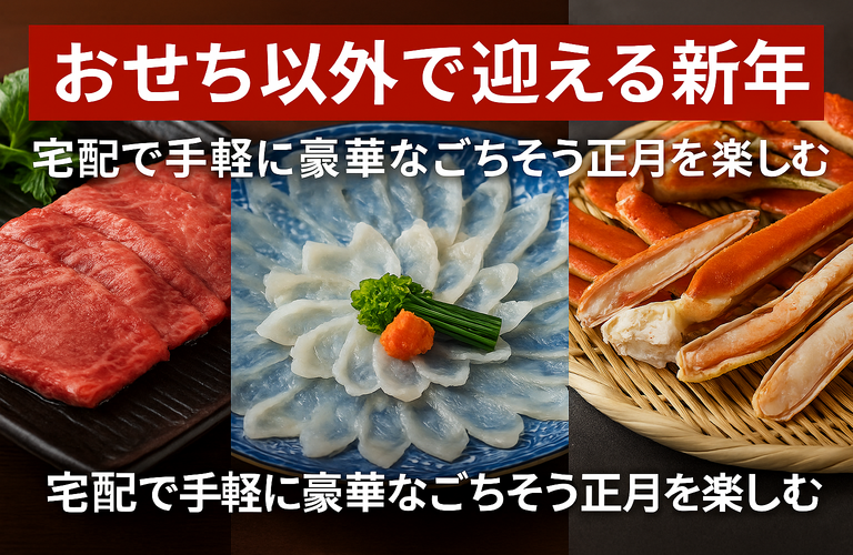 おせち以外で迎える新年｜宅配で手軽に豪華なごちそう正月を楽しむ3選