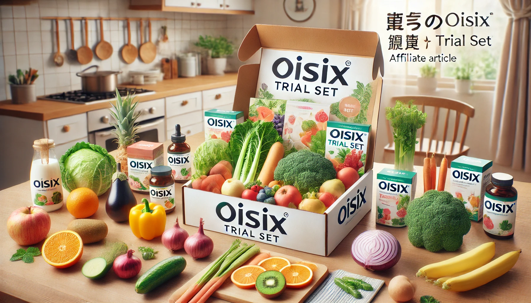 初めての方限定！Oisixのお試しセットで新鮮な食材を体験しよう
