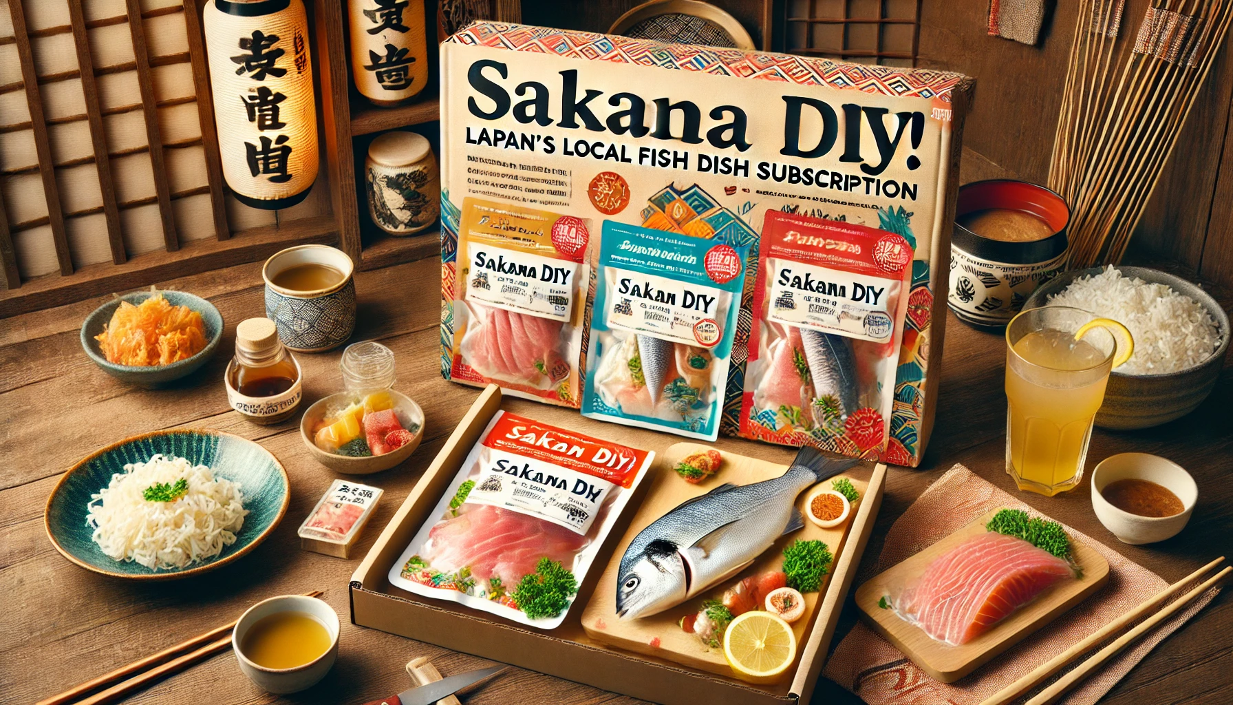 日本初！地魚料理のサブスク【サカナDIY】毎月旬の地魚料理キットを自宅にお届け