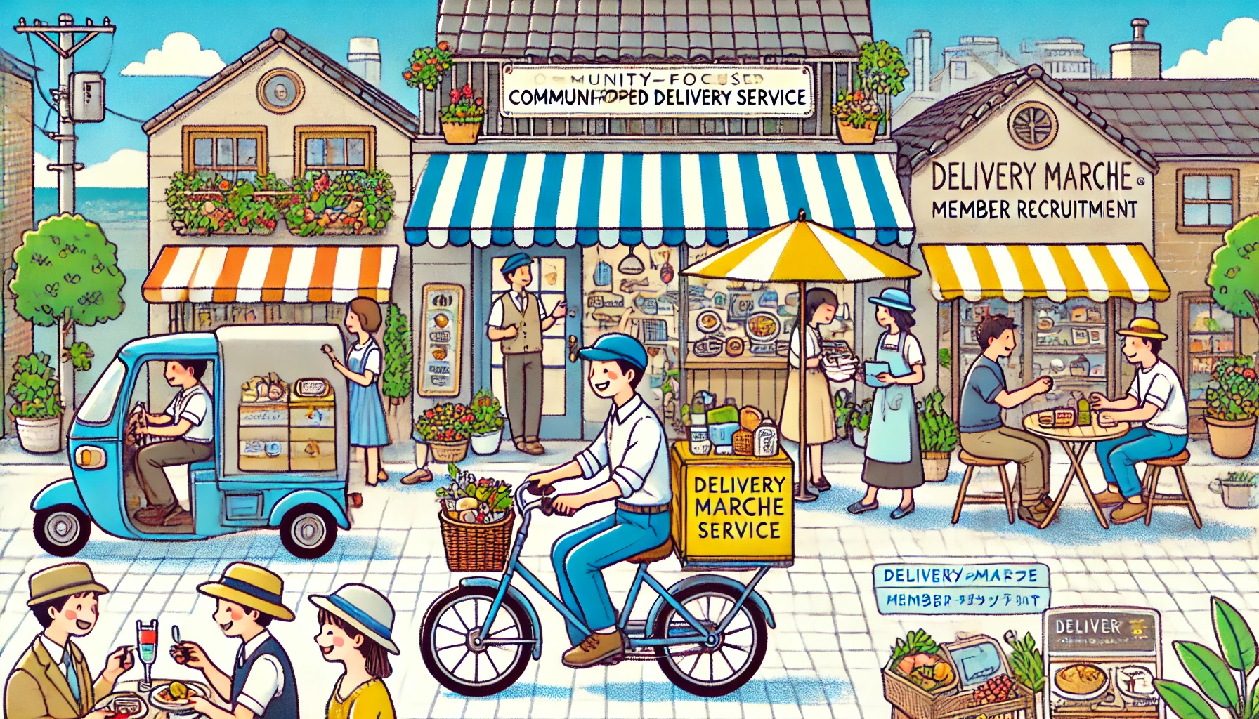 飲食店の経営改善を実現する地域密着型デリバリーサービスのご案内